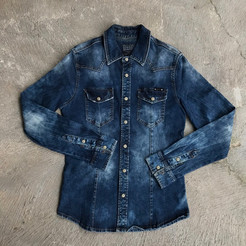 buckaroo kemeja denim