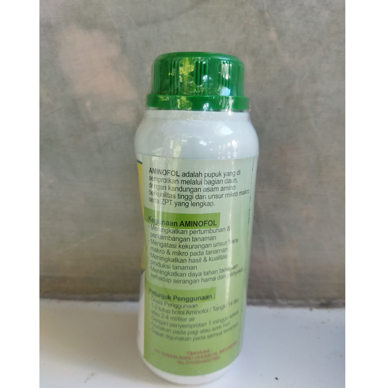 Pupuk Aminofol Aktivator Pertumbuhan dan Anti stress 500 ml