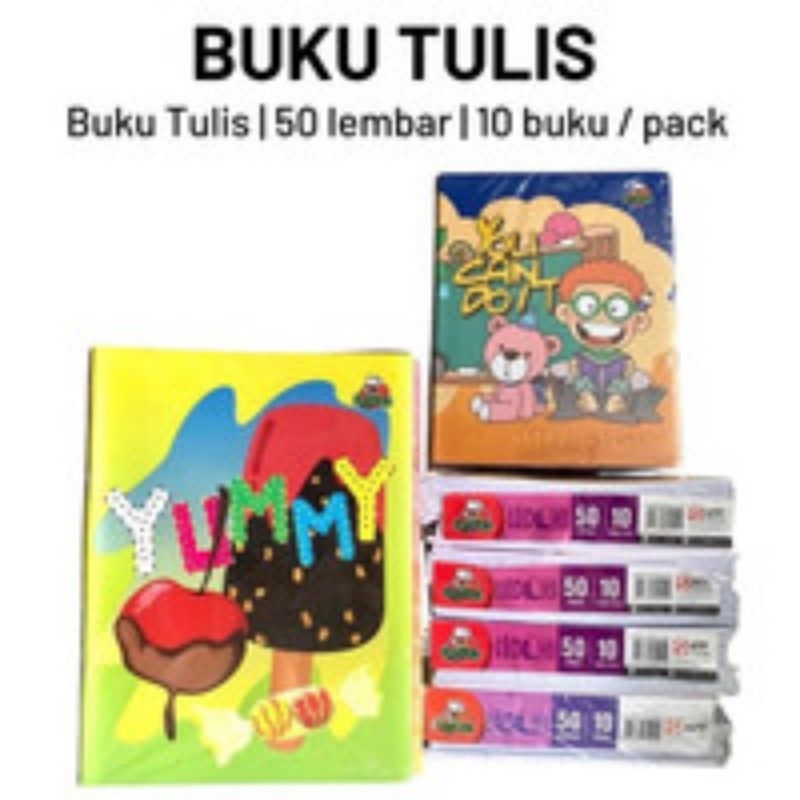 

Buku tulis dodo isi 50 lembar (10 pcs)