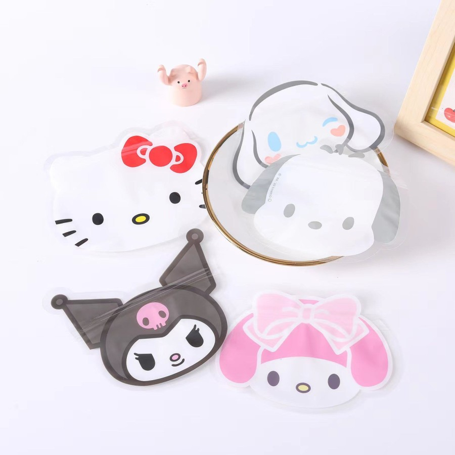 PLASTIK ZIPPER MOTIF SANRIO/KUROMI/CINAMOROLL,ZIPLOCK BAG MINI UNYU