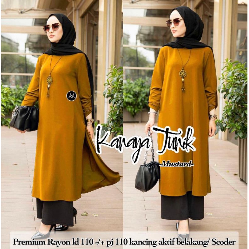 KANAYA LONG TUNIK TERBARU BY KHASMA