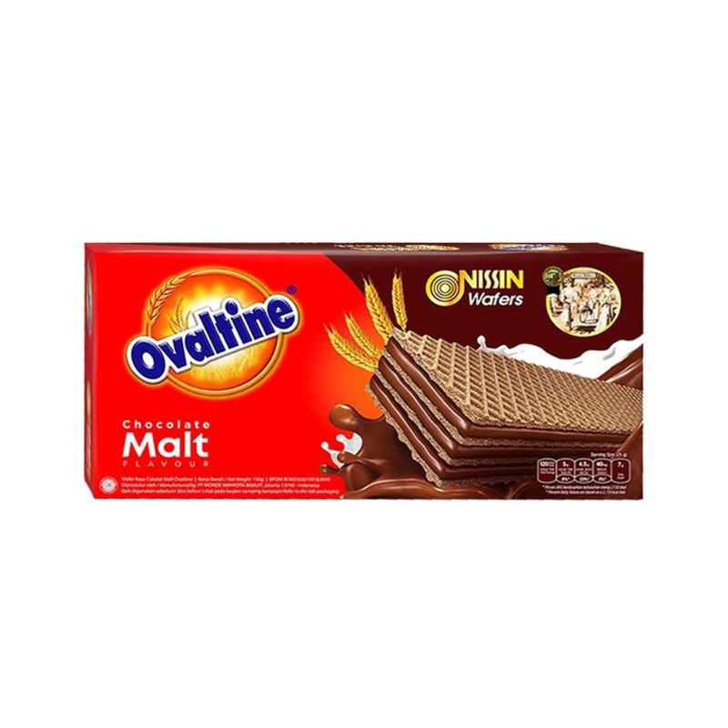 Nissin  Waffer Ovaltine Chocolate Malt 150g