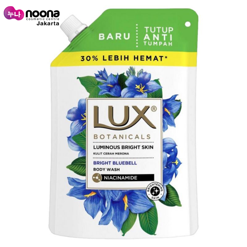 LUX BOTANICALS BODY WASH BRIGHT BLUEBELL NIACINAMIDE 450ml