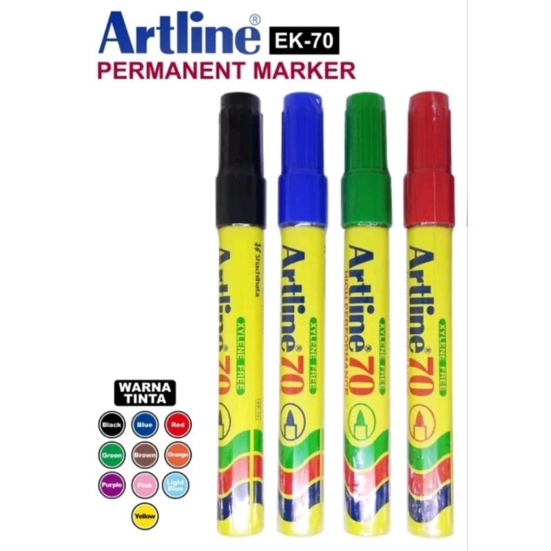 

Spidol Artline 70 Permanent