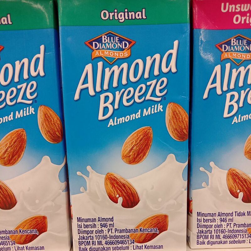 

Blue diamond almond breeze milk original 946ml