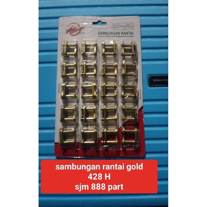 sambungan rantai gold 428H