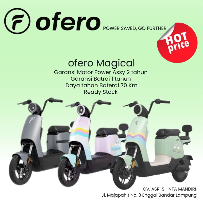 Sepeda Motor Listrik Ofero Magical