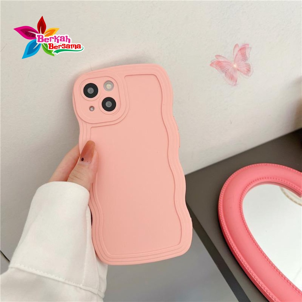 CASE SOFTCASE SILIKON GELOMBANG WAVY PROCAMERA MACARON XIAOMI REDMI NOTE 12 4G BB8308