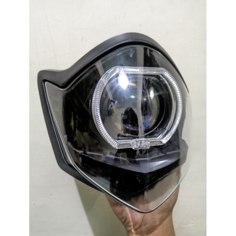 Lampu depan Vixion old set biled AES WST GEN 2 headlamp vixion old set biled lampu biled Vixion