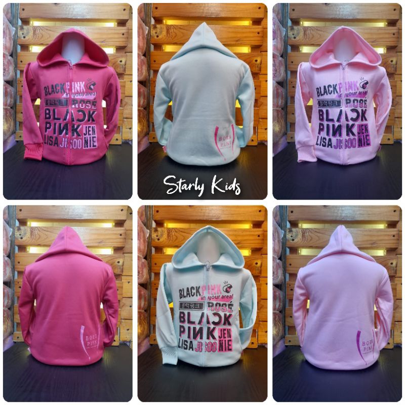 Jaket Anak Perempuan Girlband Blackpink/Kids Jacket/Jaket Anak Perempuan Blackpink/Jaket Anak Peremp
