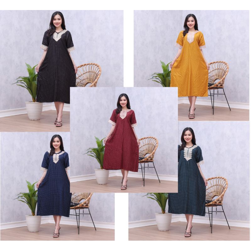 GROSIR DASTER ARAB MURAH MOTIF POLKADOT