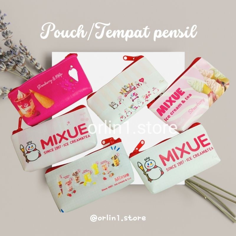 grosir tempat pensil / tepak mixue virall