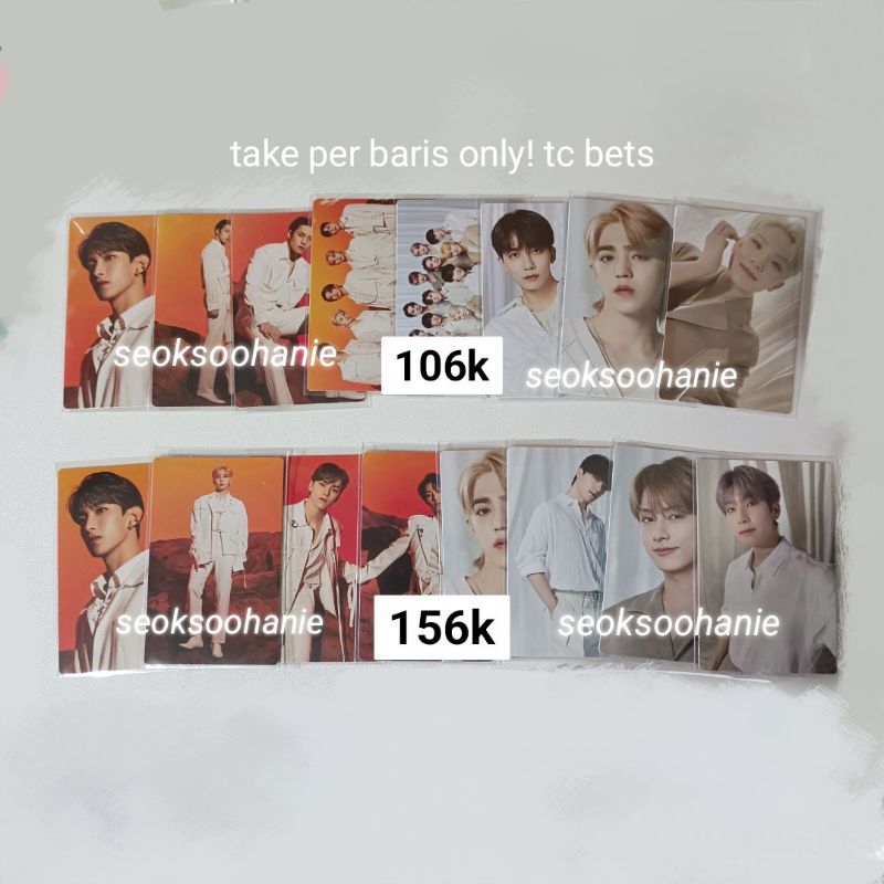 trading card be the sun kr tc bets wonwoo woozi scoups jeonghan jun mingyu vernon dino the8 dk ot13