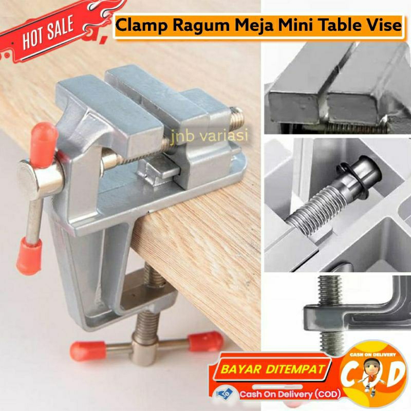 Ragum penjepit meja mini Ragum Clamp Meja mini Vise Table