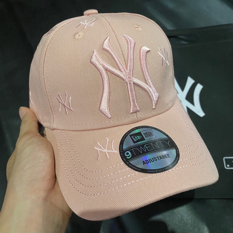 Topi Newyork Cap Pink baseball korea cap