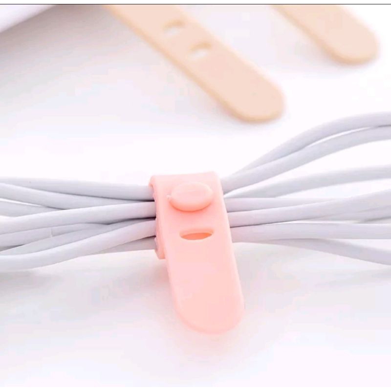 PENGGULUNG KABEL LUCU / PELINDUNG KLIP KABEL