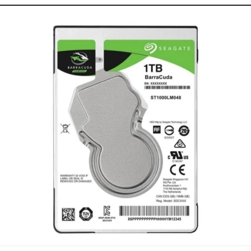 Hardisk Laptop 1TB Seagate /Toshiba/WD  Sata 2,5 Inchi Hardisk Internal Laptop /Hdd Notebook