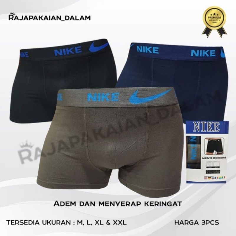 Celana dalam pria Boxer NK Harga 3 PCS