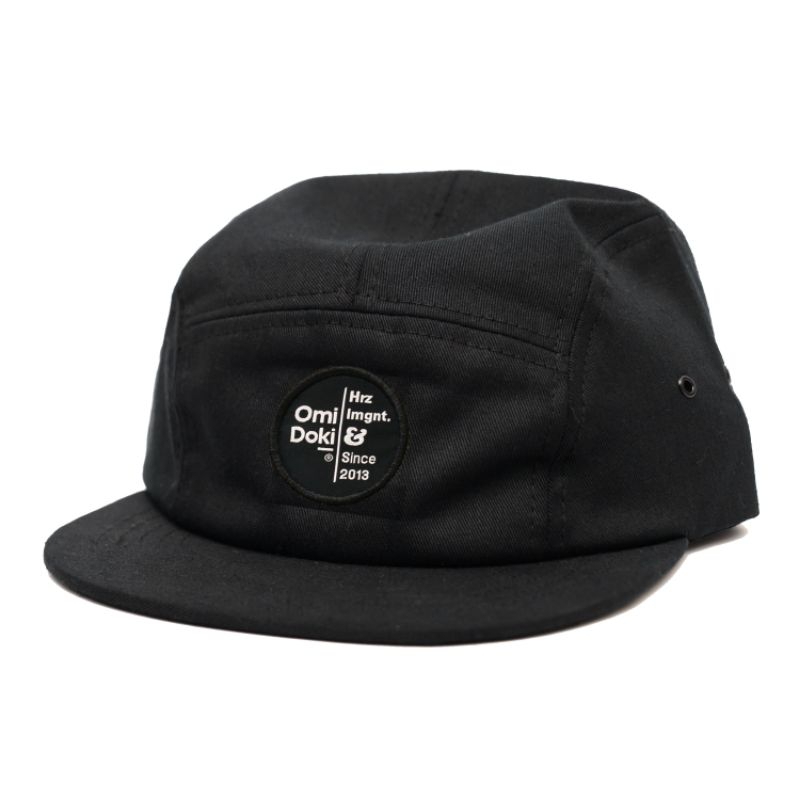 Topi Five Panel Omidoki Hitam &amp; Army