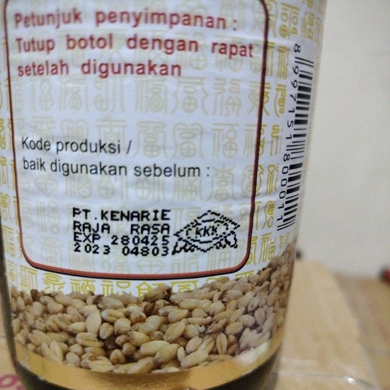 Saos Raja Rasa kenarie/ Kecap KKK 600 ml