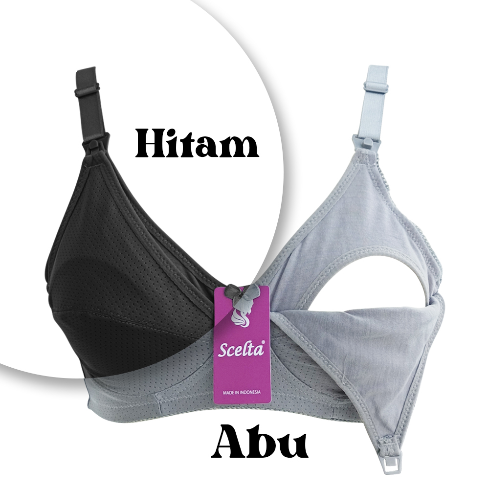 Scelta - Maternity Bra Ibu Menyusui Bh Hamil Halus Bh Scnc M 043
