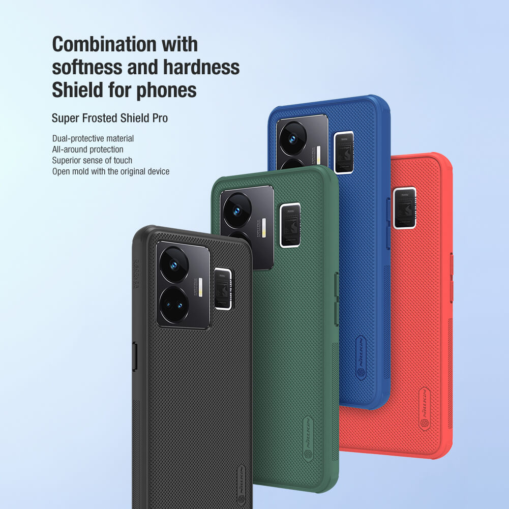 Realme GT Neo 5, Realme GT3, Realme GT Neo 5 SE - Nillkin Super Frosted Shield Pro (Hard Case)