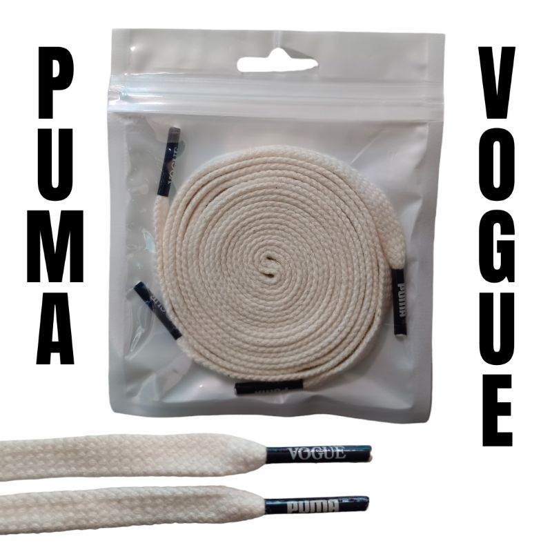 Limited Edition!! PUMAxVOGUE SHOELACES | CREAM 110 CM | ORI