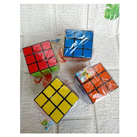 Rubik Kubus Rubrik Mainan Edukasi 5x5x5cm Cube Cubes