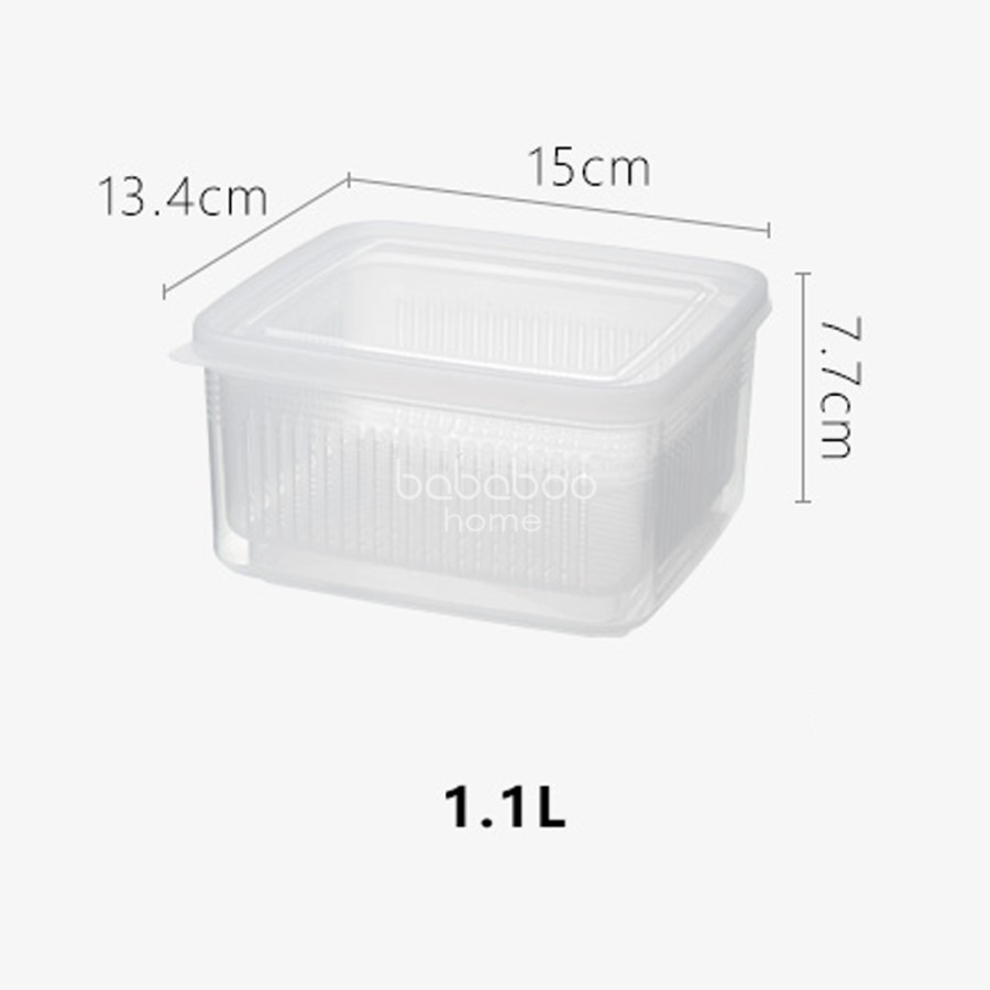 Nihon Food Container with Drainer