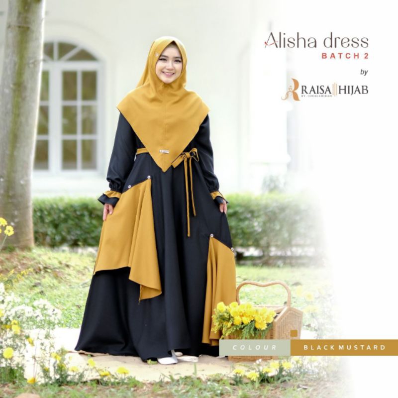 alisha dress by Raisa hijab