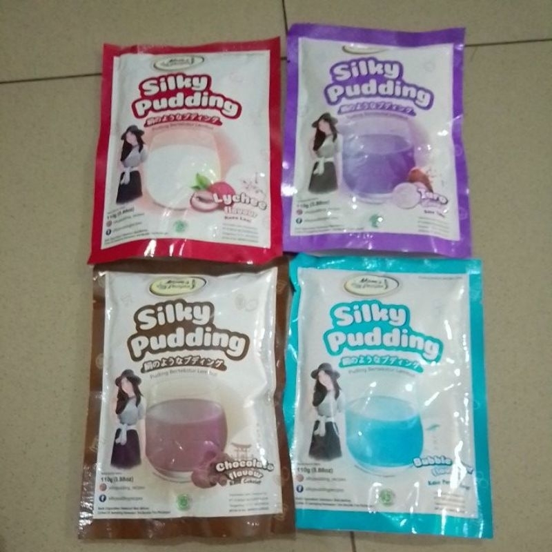 Silky pudding mom's recipe varian pouch 110gr