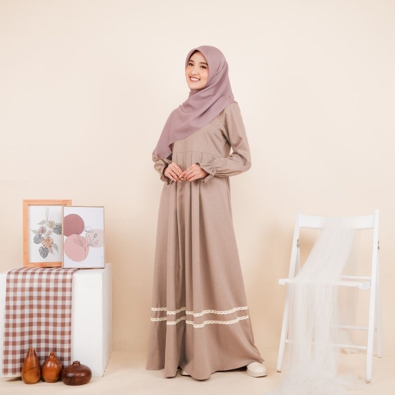 TERBARU | BAJU GAMIS | MEDINA DRESS | WANITA MUSLIM | BY ZLY DRESS