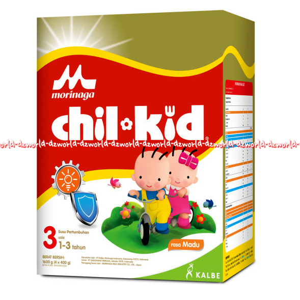 

Morinaga 1600gr Chil Kid 3 Rasa Madu Chilkids Chil-kid Honey Susu Bubuk Formula Anak Usia 1-3tahun Chilkid