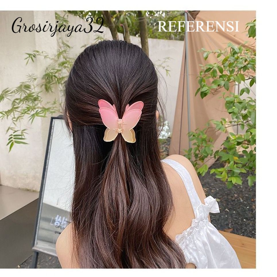 (GROSIRJAYA32) JEDAI KUPU AKRILIK ANGGUN CANTIK FASHION KOREA