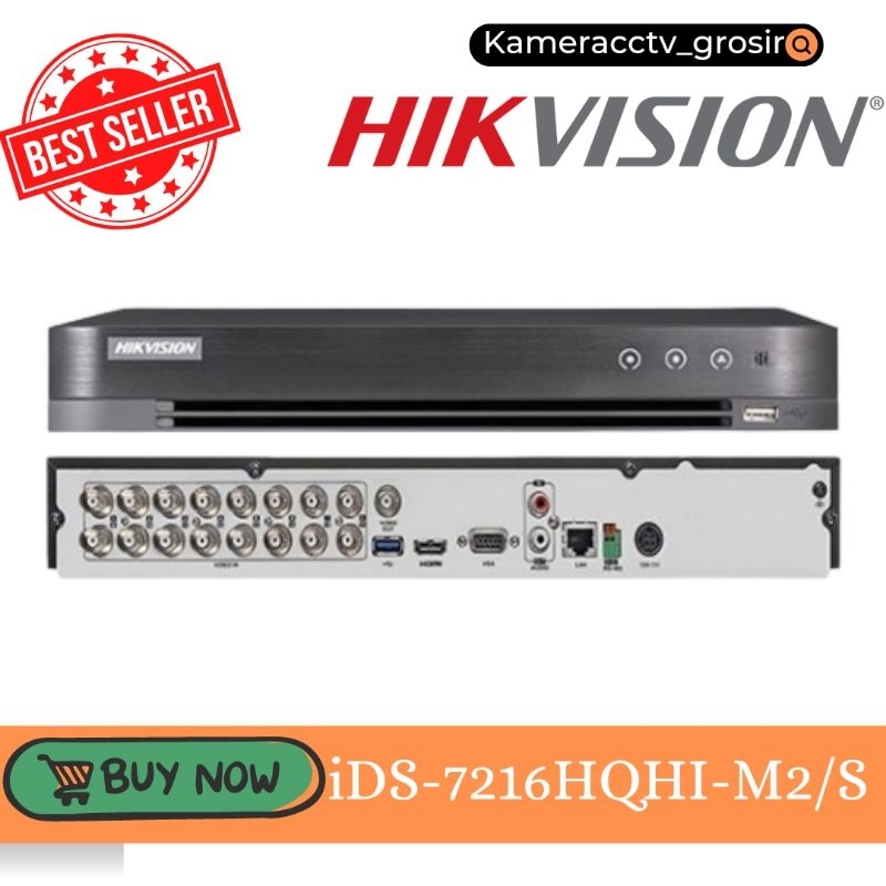 DVR 16-CH HIKVISION iDS-7216HQHI-M2/S