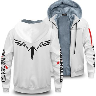 Jaket Tokyo Manji Gang Manga Tokyo Revengers Costumes Kazutora Hanemiya Cosplay Jacket Winter Zip Up