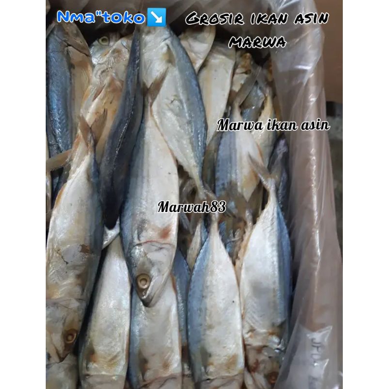 

ikan asin peda putih uk besar/sedang kualitas super harga murah 1.kg