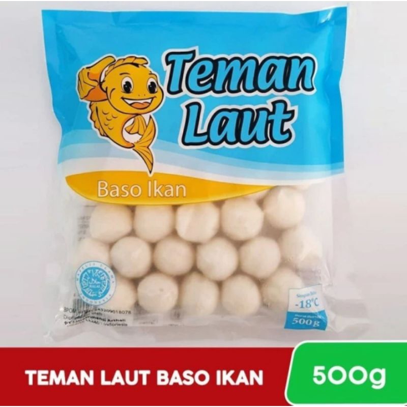 

Teman laut bakso ikan 500gr baso