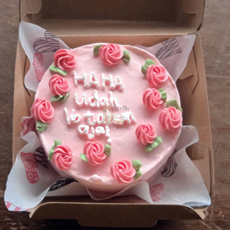 Korean Bento Cake Brownies Semarang