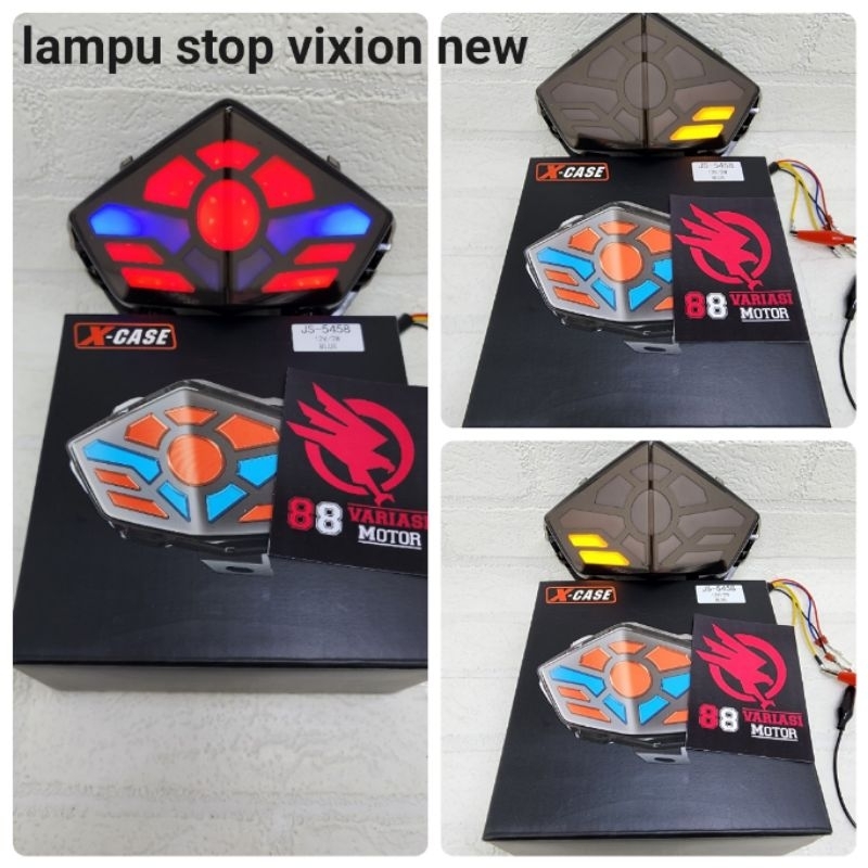 Lampu Stop Belakang Vixion New - StopLamp Vixion New Running Plus Sein - Lampu Stop Vixion New Plus Sein dan Senja