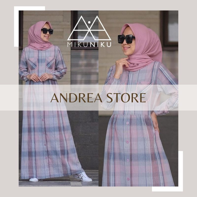 YURA DRESS BY MIKUNIKU / GAMIS KATUN YURA MIKU NIKU