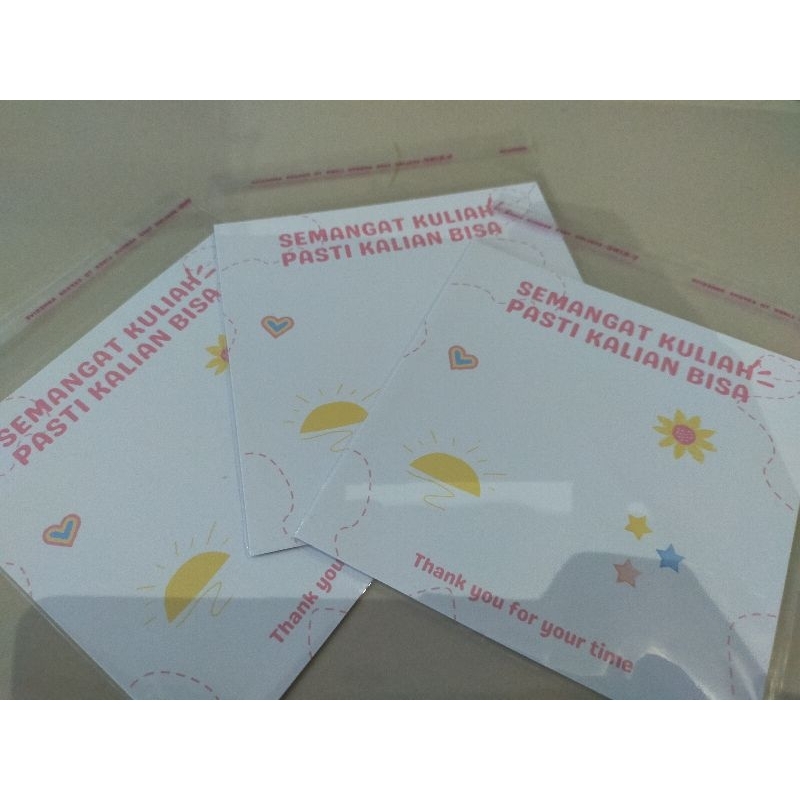 

alat kertas mini gitf tema gredient bisa kostom free plastik