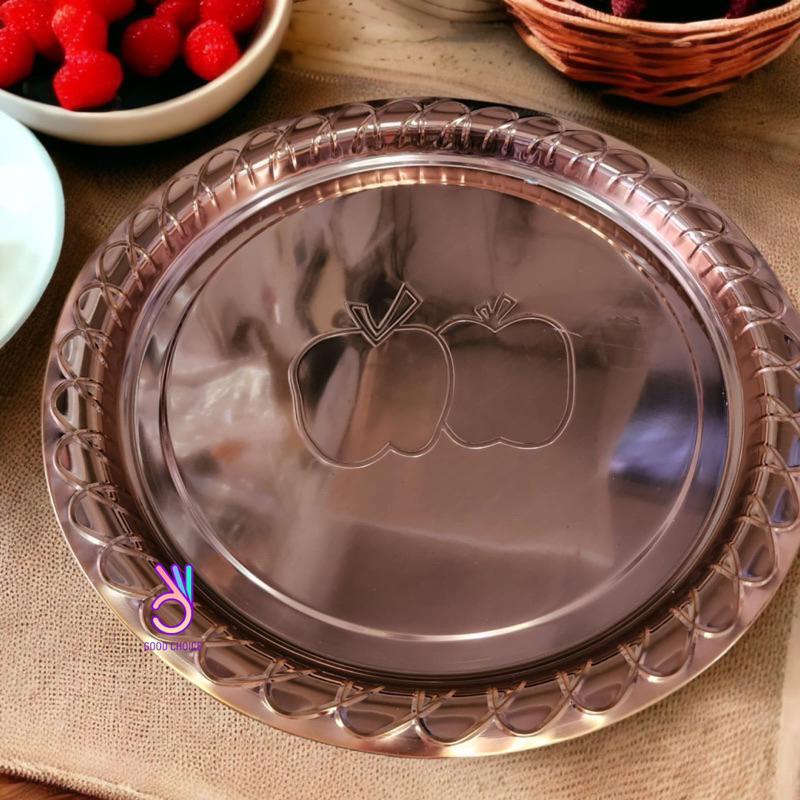 [GC] BAKI NAMPAN TALAM BULAT ROSE GOLD APEL STAINLESS 40cm & 50 cm