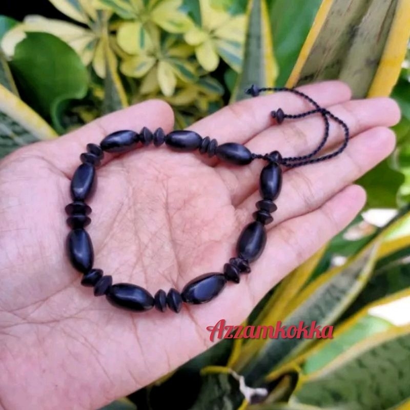 Gelang oval halat kima 2 hitam kokka kaukah