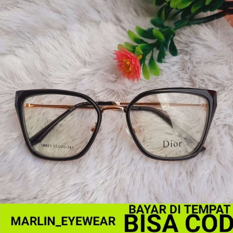 Kacamata Frame Premium Gratis Lensa minus Normal Silinder (Photocromic Antirasiasi Bluecromic)58821