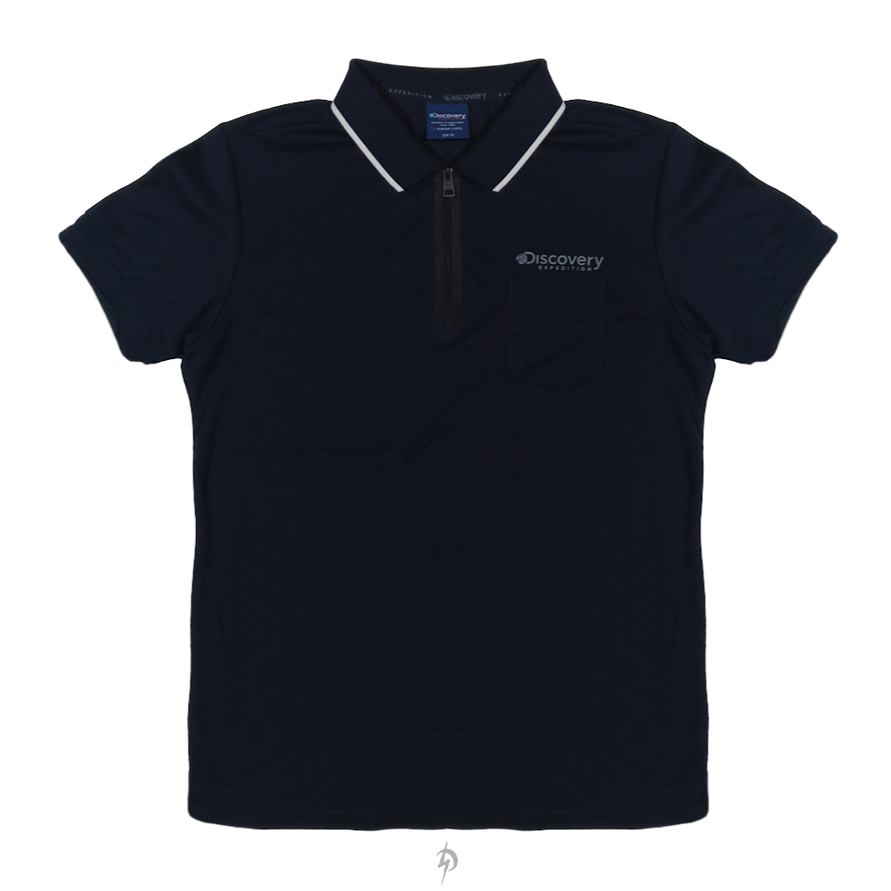 DISCOVERY EXPEDITION Kaos Outdoor Polo Halfzip Pocket