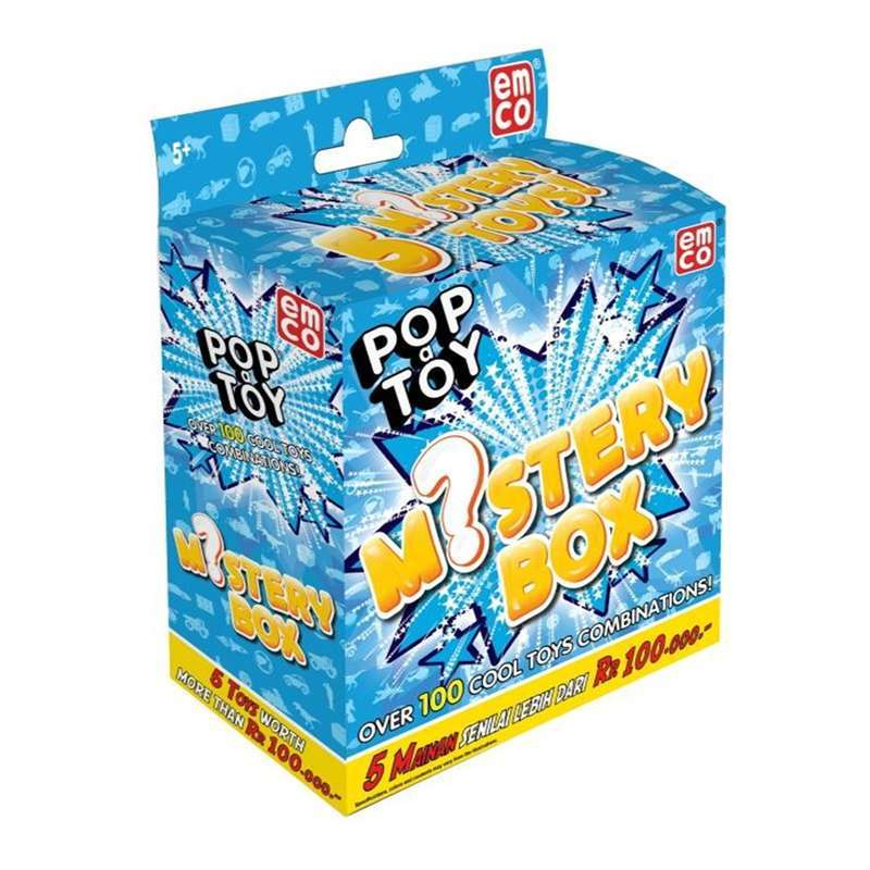 EMCO Pop a Toy Mystery Box - Biru