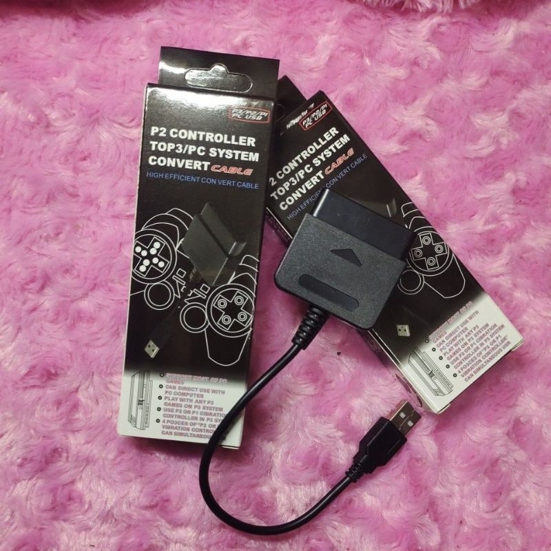 Converter Konverter Stik PS2 to PS3 / PS2 to PC singel 1 slot