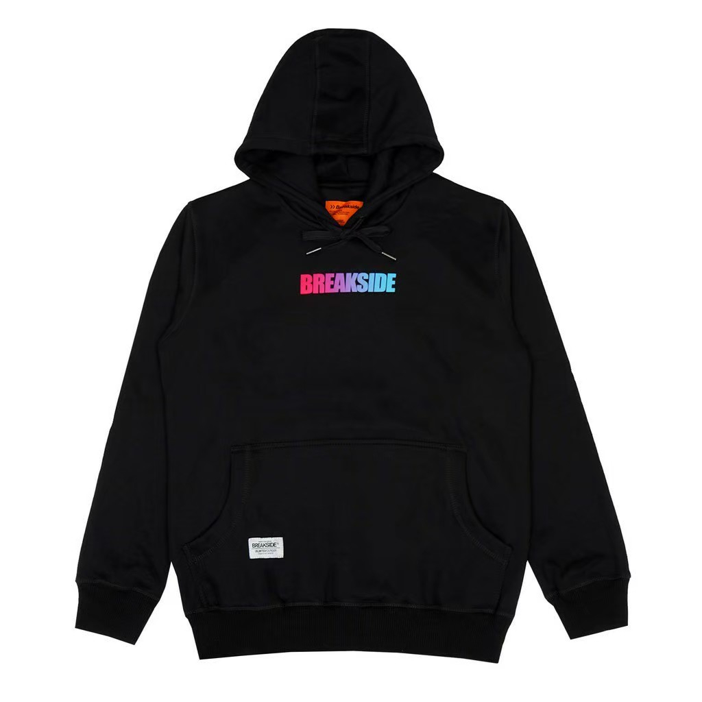Breakside Hoodie Jaket Instinct Black Hoodie Pria