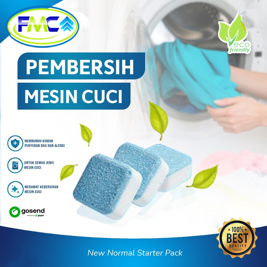 Tablet Pembersih Mesin Cuci Dally Washer Deep Cleaning Pembersih Karat Kerak Noda Membandel Praktis